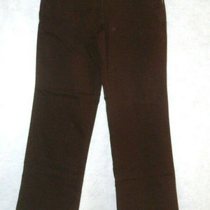 Talbots Brown Pants Slacks Size 6P NWT